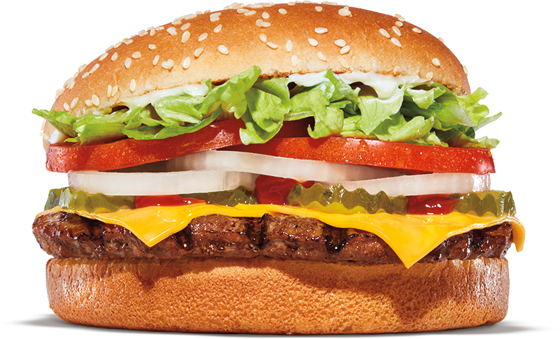 Whopper with Cheese menu item photo