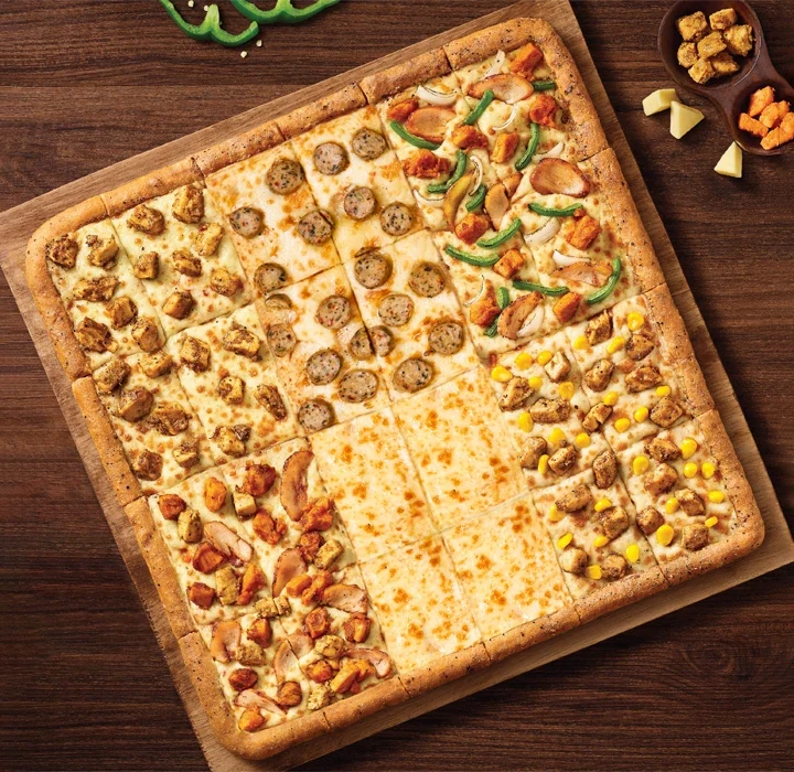 Big Big 6in1 Pizza - Non Veg — official Domino's India menu photo