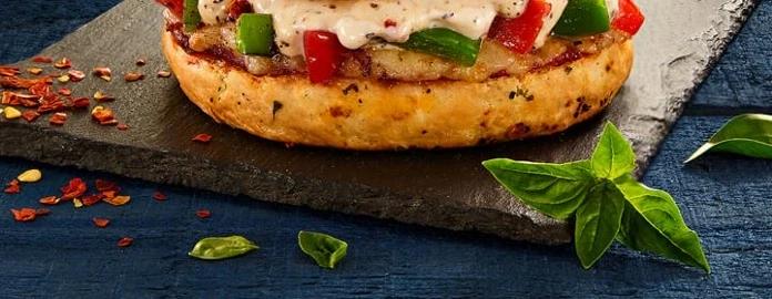 Burger Pizza - Classic Veg — official Domino's India menu photo