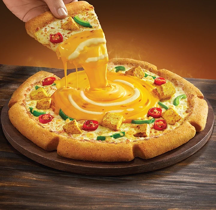 Cheese Lava Peppy Paneer — official Domino's India menu photo