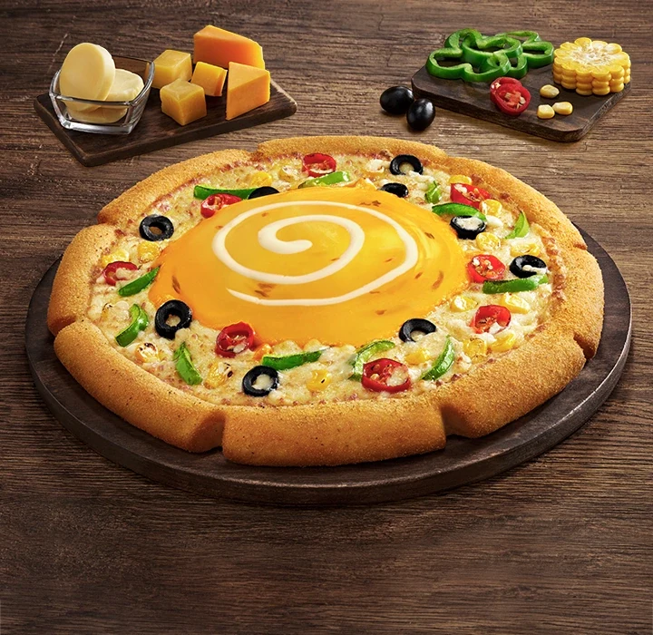 Cheese Lava Veg Paradise — official Domino's India menu photo