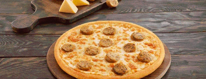 Chicken Sausage — official Domino's India menu photo