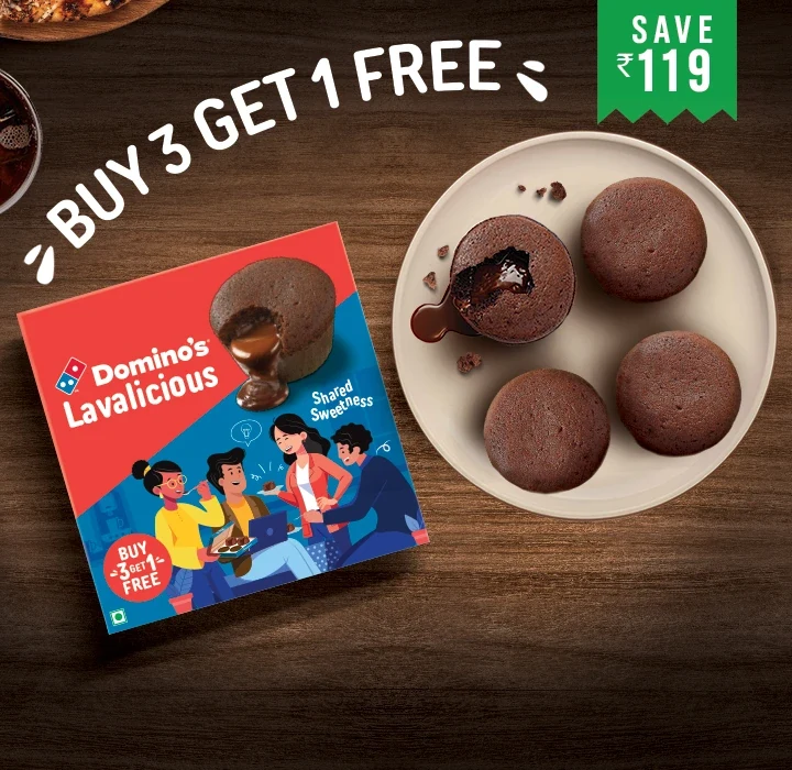 Choco Lava Cake Gift Hamper — official Domino's India menu photo