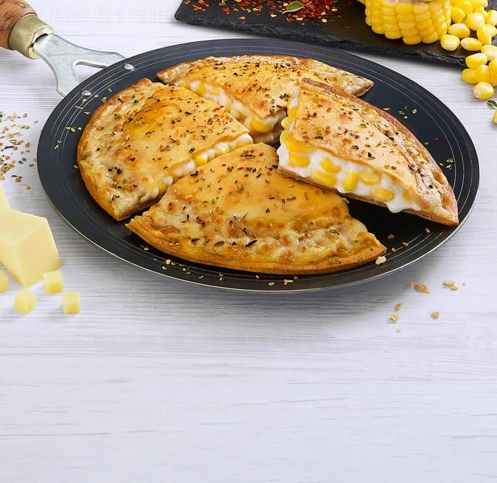 Corn n Cheese Paratha Pizza — official Domino's India menu photo