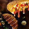 Korean Corn & Jalapeno Garlic Bread — official Domino's India menu photo
