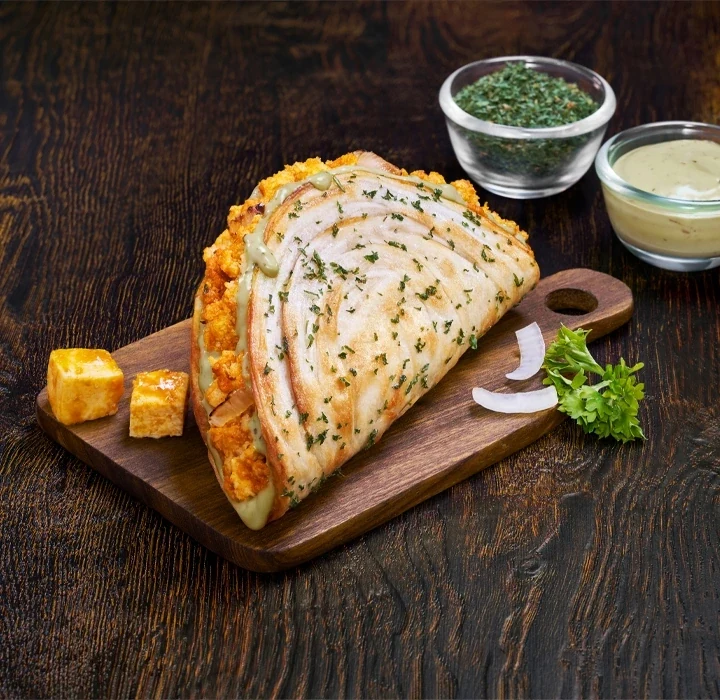 Loaded Saucy Veg Taco - Tandoori (Single) — official Domino's India menu photo