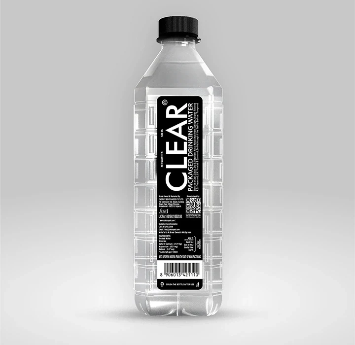Packaged Water 500ml — official Domino's India menu photo