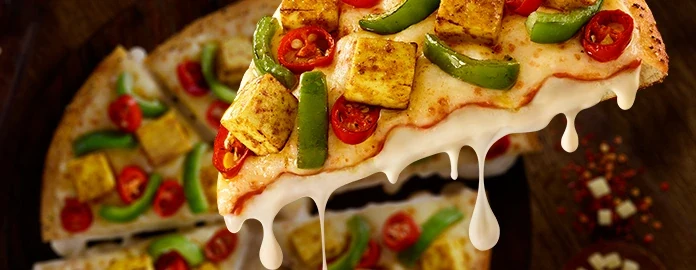 Reg. CB Peppy Paneer LXT OAG — official Domino's India menu photo