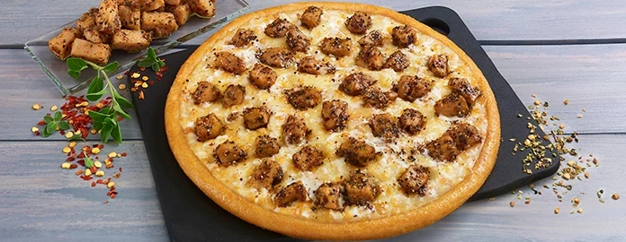 Reg. Pepper BBQ Chk LXT OAG — official Domino's India menu photo