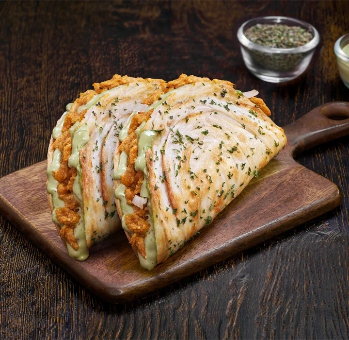 Tandoori Loaded Chicken Taco — official Domino's India menu photo