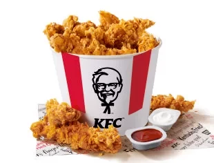 8 pc Boneless Strips & 2 Dips — KFC India menu photo