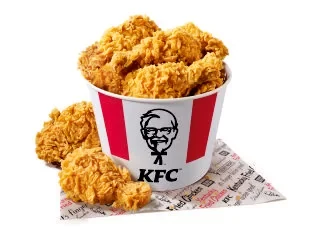 8 pc Hot & Crispy Bucket — KFC India menu photo