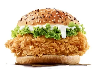 American Classic Zinger — KFC India menu photo