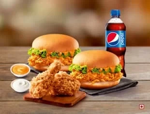 Chicken & Krispers Combo — KFC India menu photo