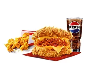 Double Chicken Dynamite Snack Box — KFC India menu photo