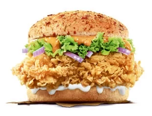 Indian Tandoori Zinger — KFC India menu photo