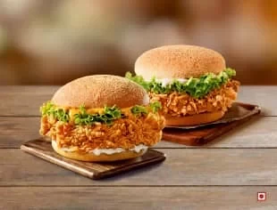Mixed Zinger Doubles — KFC India menu photo