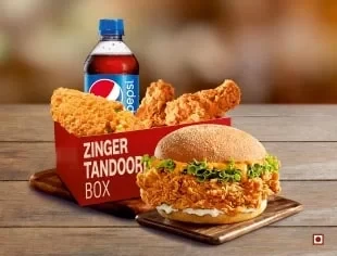 Tandoori Zinger Box — KFC India menu photo