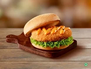 Veg Zinger Burger — KFC India menu photo