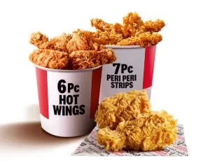 Wednesday Specials 15 pc Bucket Meal — KFC India menu photo