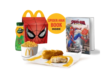 2 Pc Chicken Nuggets Happy Meal — official McDelivery India menu photo
