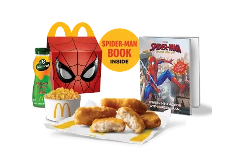 4 Pc Chicken Nuggets Happy Meal — official McDelivery India menu photo