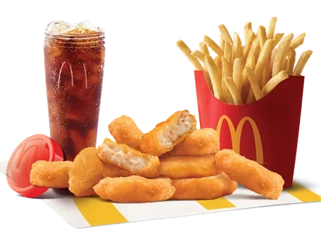 9 Pc Chicken Nuggets Combo — official McDelivery India menu photo
