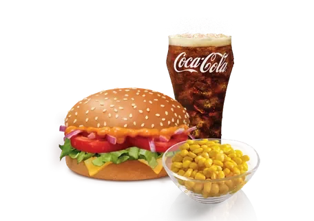 Salad Sandwich Meal (M ) — official McDelivery India menu photo
