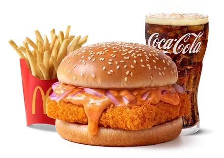 Spicy Patakha Paneer Meal (M) — official McDelivery India menu photo
