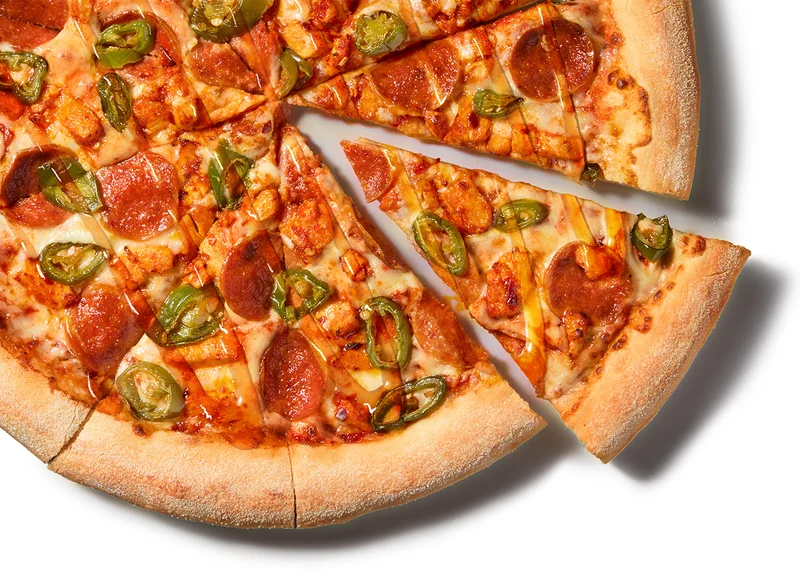 Hot Honey Chicken & Pepperoni — official Pizza Hut UK menu photo