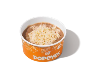 Red Beans & Rice — official Popeyes menu photo