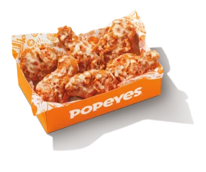 Roasted Garlic Parmesan Wings — official Popeyes menu photo