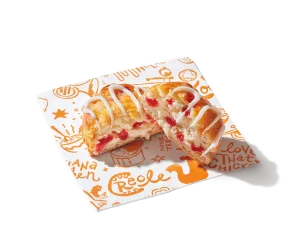 Strawberry Biscuit — official Popeyes menu photo