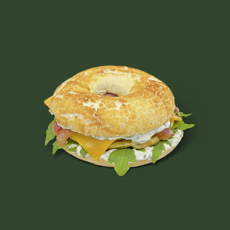 Bagel Bacon & Egg — official Starbucks menu photo