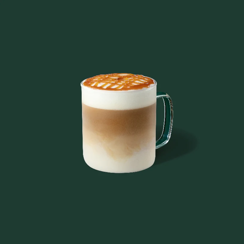Caramel Macchiato — official Starbucks menu photo