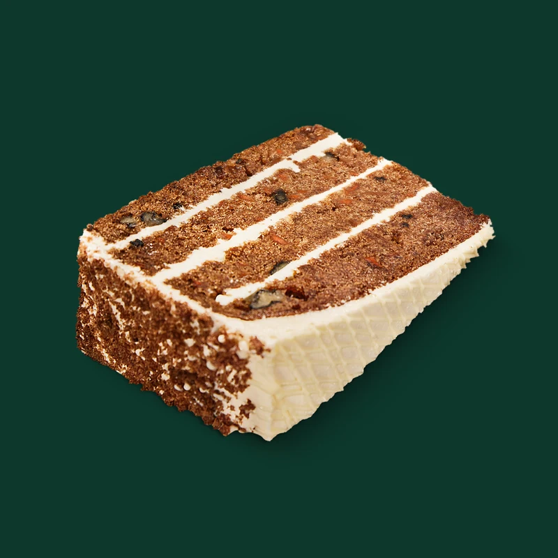 Carrot Cake — official Starbucks menu photo