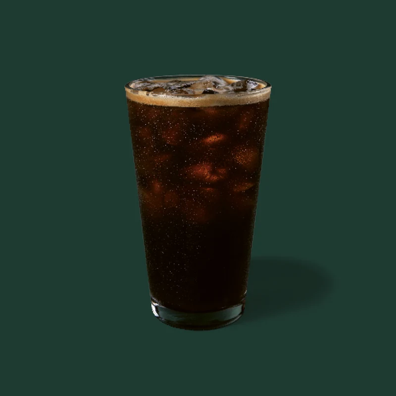 Iced Caffè Americano — official Starbucks menu photo