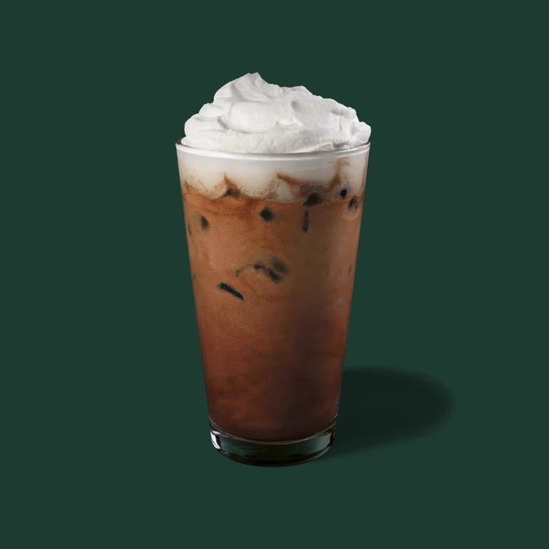 Iced Caffè Mocha — official Starbucks menu photo