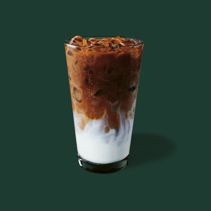 Iced Caramel Macchiato — official Starbucks menu photo