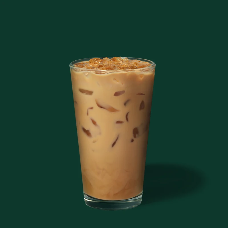 Iced Pumpkin Spice Latte — official Starbucks menu photo