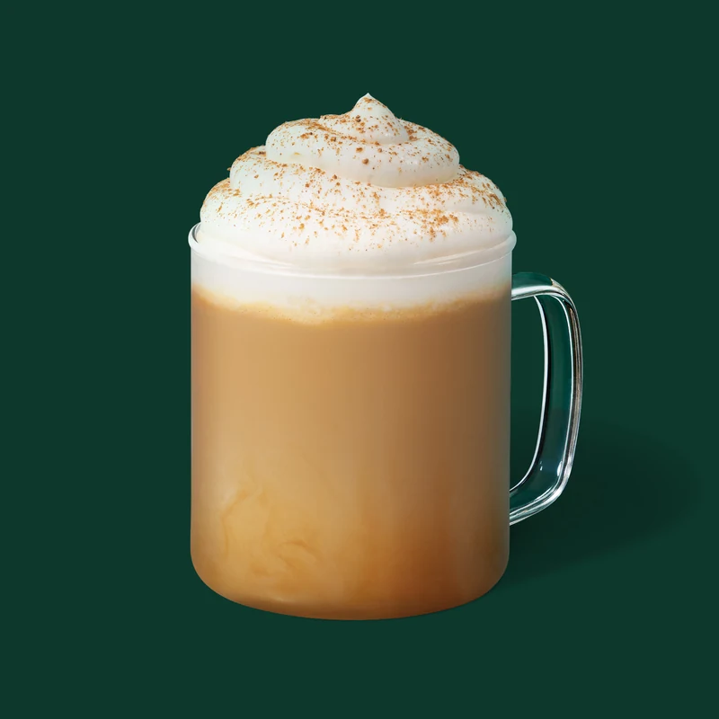 Pumpkin Spice Latte — official Starbucks menu photo