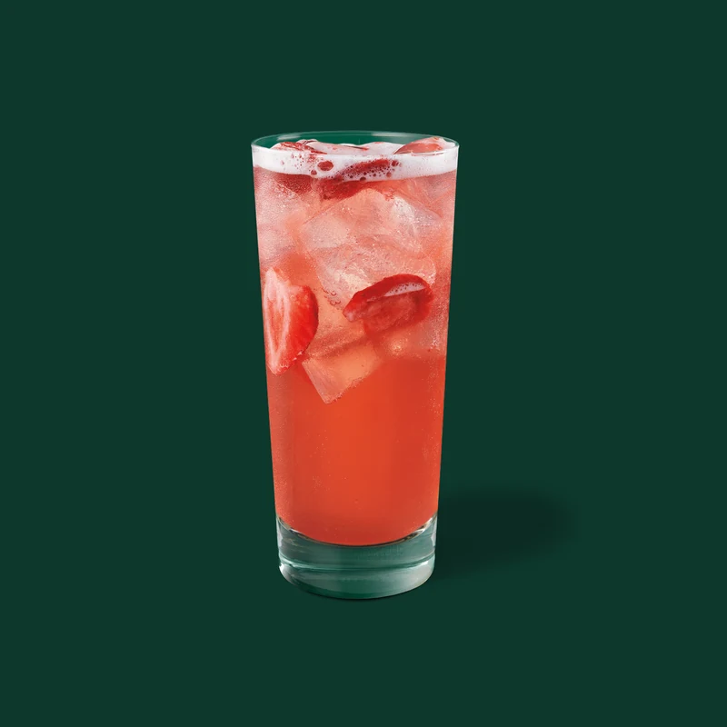 Strawberry Acai Starbucks Refresha® — official Starbucks menu photo