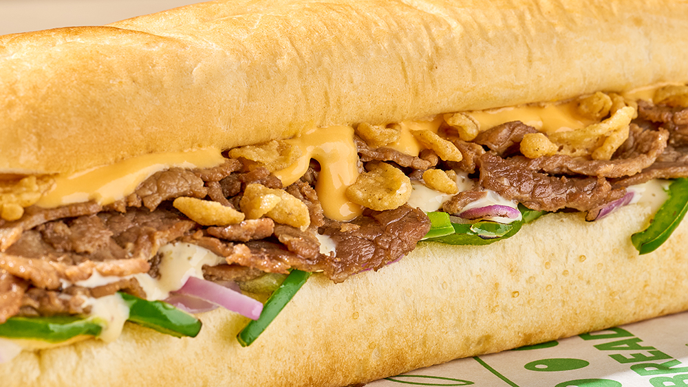 Cheesy Garlic Steak official menu photo