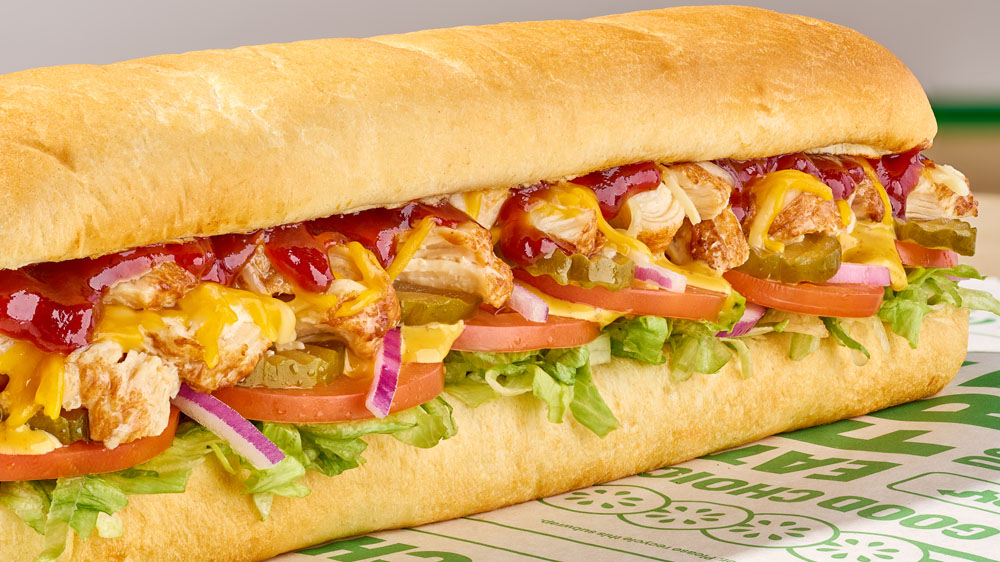 Honey Mustard BBQ Chicken official menu photo