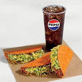 3 Doritos® Locos Tacos Combo — official Taco Bell menu photo