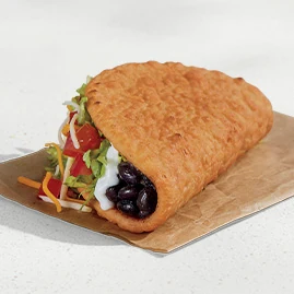 Black Bean Chalupa Supreme — official Taco Bell menu photo