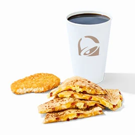 Breakfast Quesadilla Combo — official Taco Bell menu photo