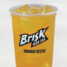 Brisk® Mango Fiesta — official Taco Bell menu photo