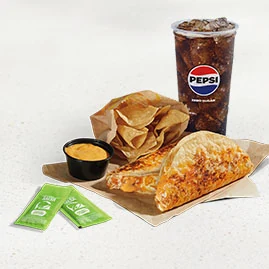 Cantina Chicken Crispy Taco Combo — official Taco Bell menu photo