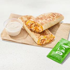 Cantina Chicken Rolled Quesadilla — official Taco Bell menu photo